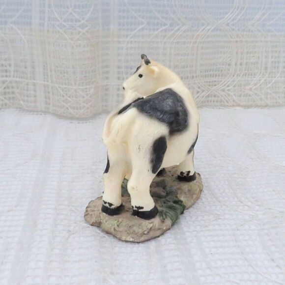Young's Inc Cow, The Farmyard Standing Cow Figurine, Small Trinket Country Decor - Picture 5 of 9